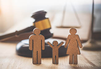 Wooden Blocks of Parents and Child